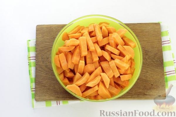 Цукаты из моркови с цедрой лимона и апельсина